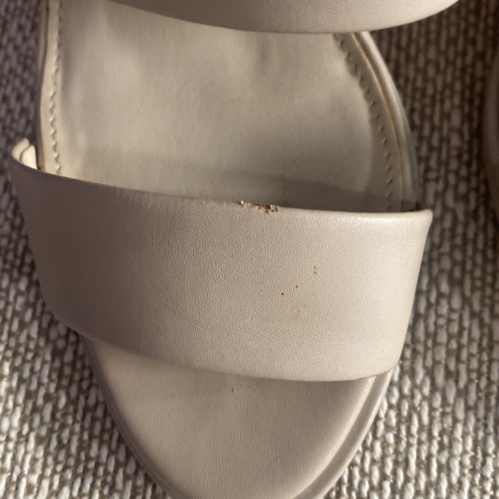 Calvin Klein Neutral Heels - Picture 7 of 8